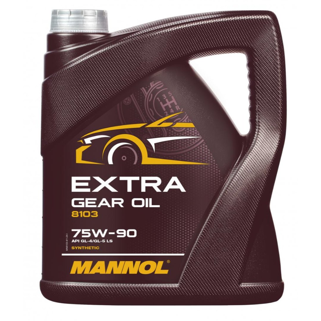 Mannol Extra Getriebeoel 75W-90 API GL 4/GL5 LS 4l MN75W90 4l