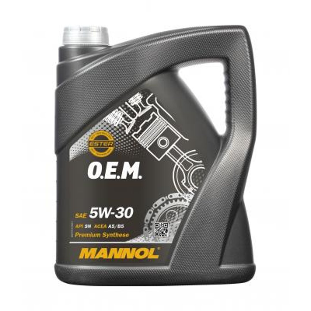 MANNOL 7707 O.E.M. 5W-30 API SN/CF do Ford Volvo olej silnikowy, 1 litr, 5 l MN7707-5