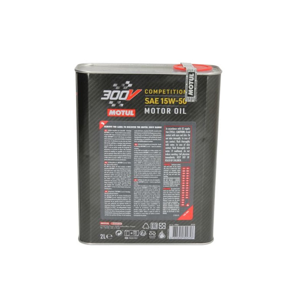 Motul 300V Competition 15W50 Ester Core 2L