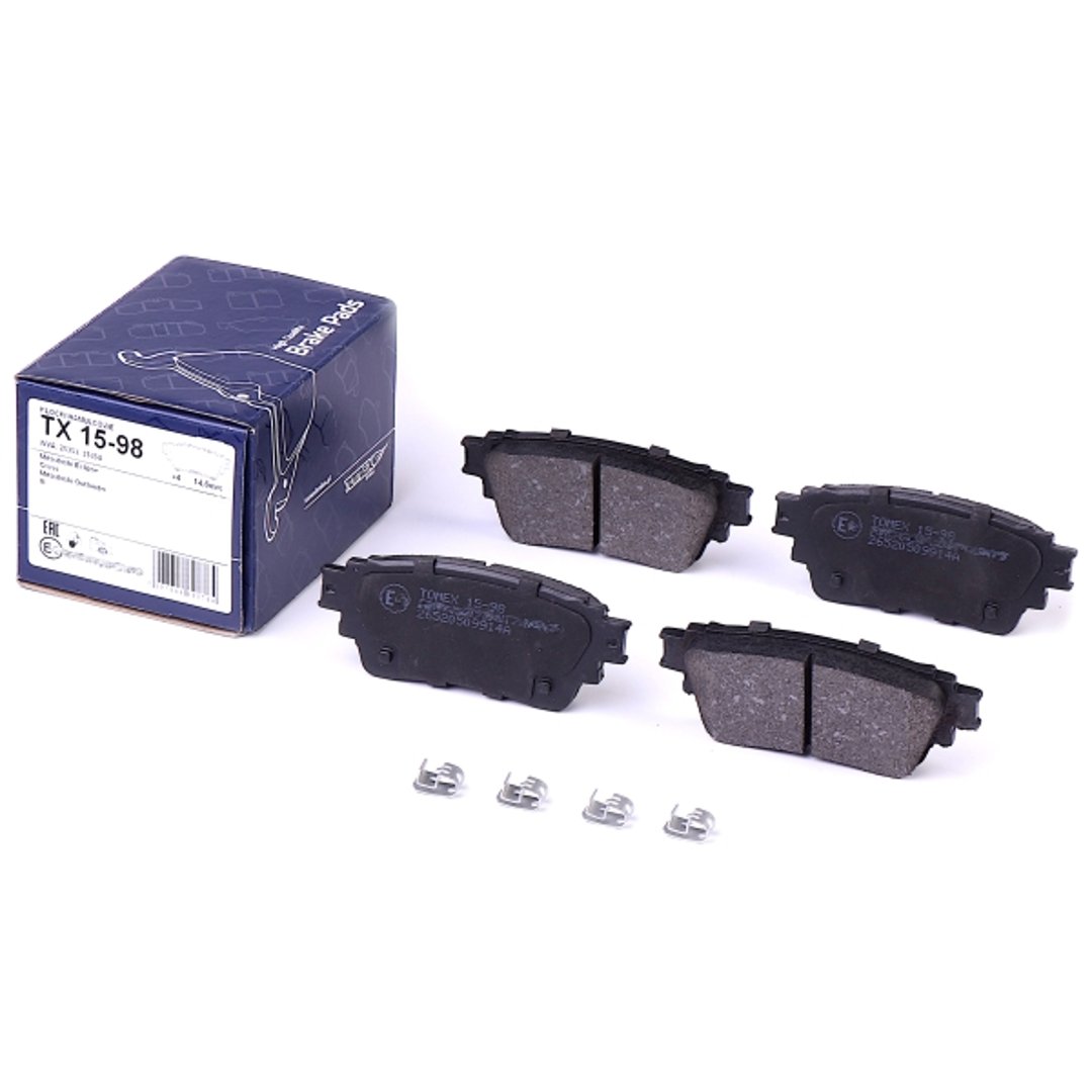 Zestaw klocków hamulcowych, hamulce tarczowe Tomex Brakes TX 15-98