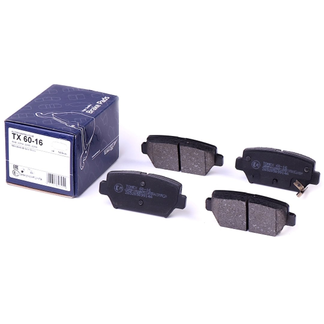 Zestaw klocków hamulcowych, hamulce tarczowe Tomex Brakes TX 60-16