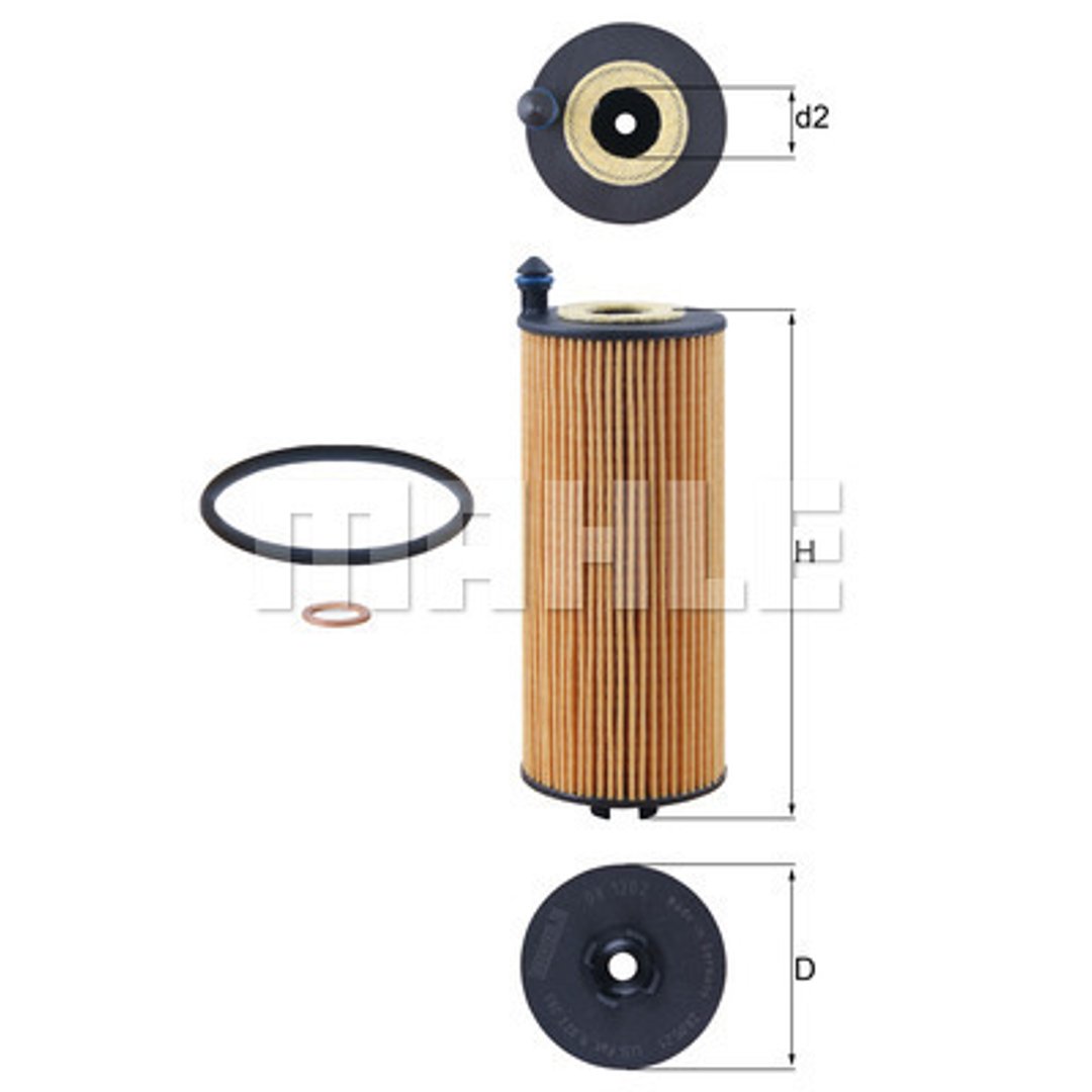 Filtr oleju Mahle OX 1302D