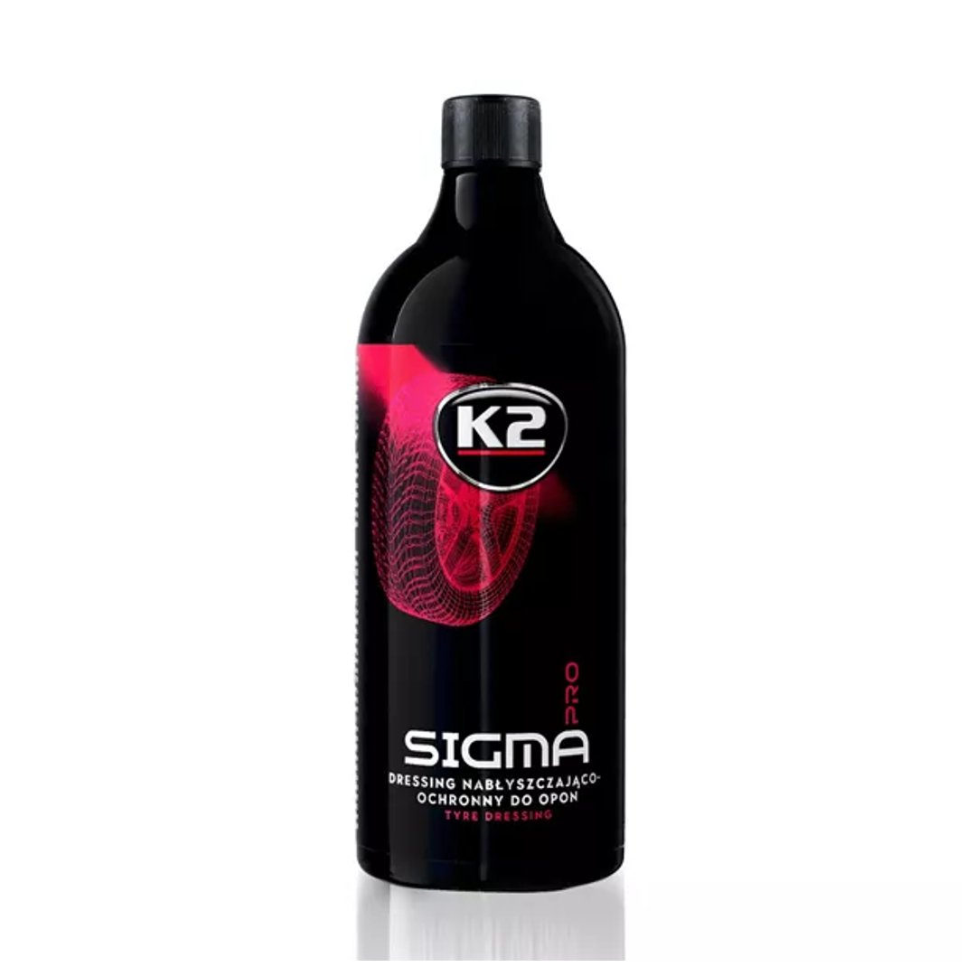 K2 SIGMA PRO Dressing nabłyszczacz do opon ŻEL 1L