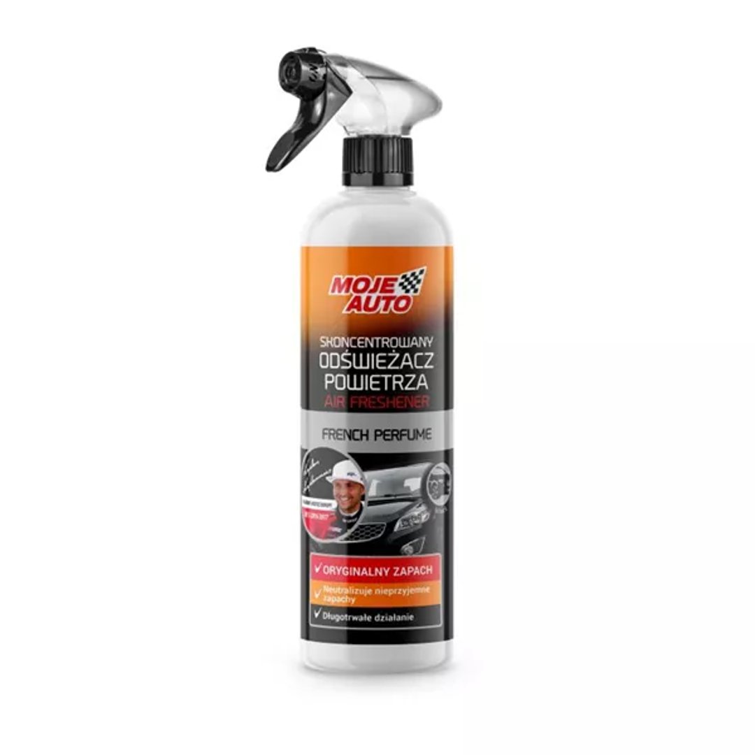 Moje Auto MOJE AUTO skoncentrowany odświeżacz powietrza Black 500ml 19-605 19-605