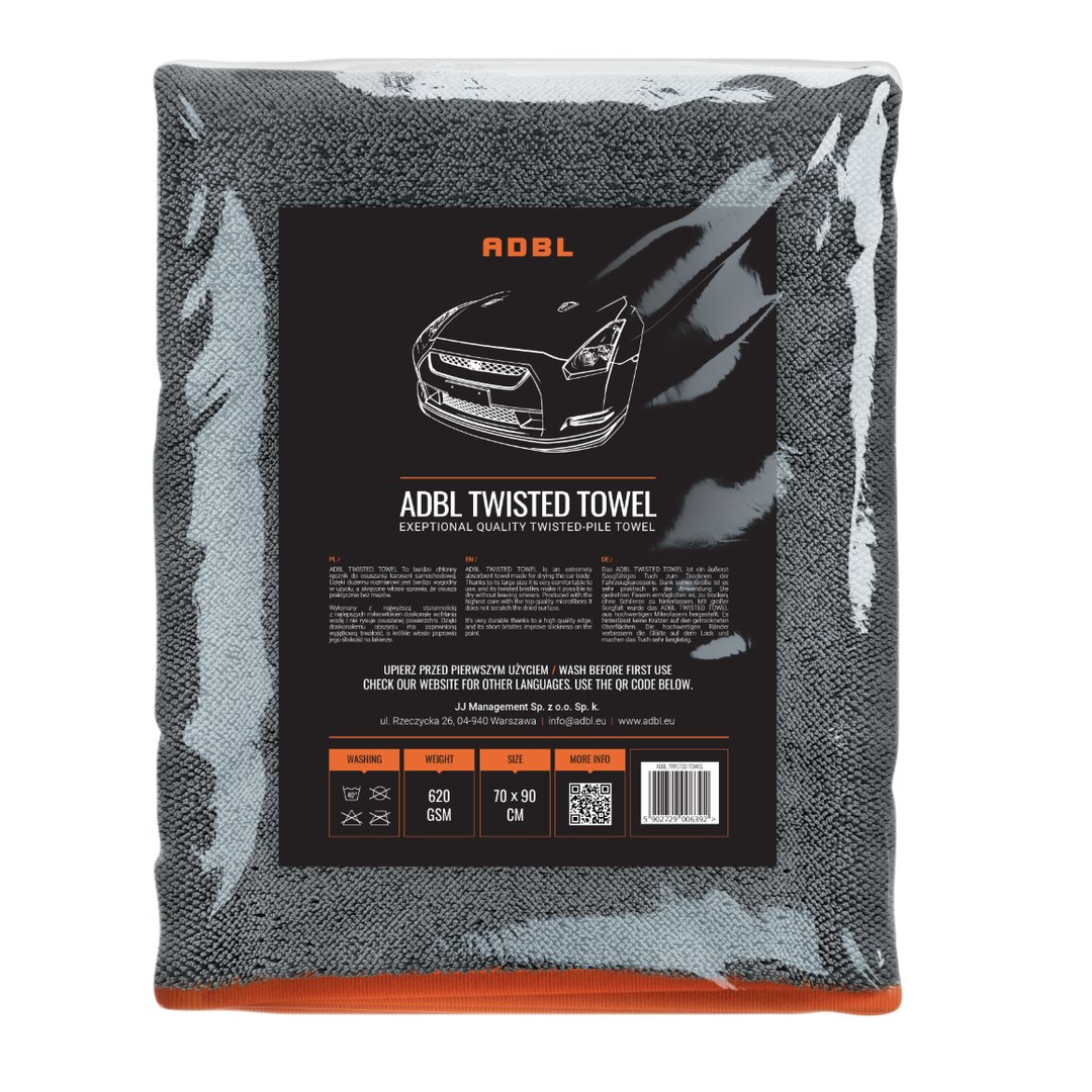 ADBL TWISTED TOWEL - ręcznik do osuszania 70x90cm  620gsm