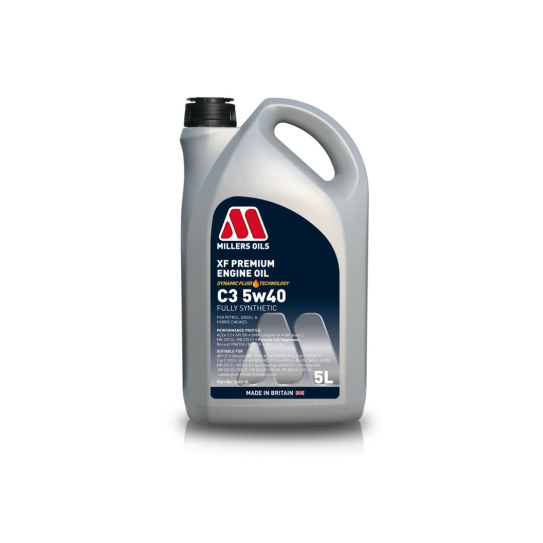 Millers oils XF PREMIUM C3 5w40 5L