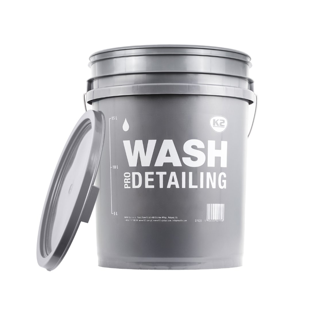 K2 WIADRO DETAILINGOWE 20 L SZARE