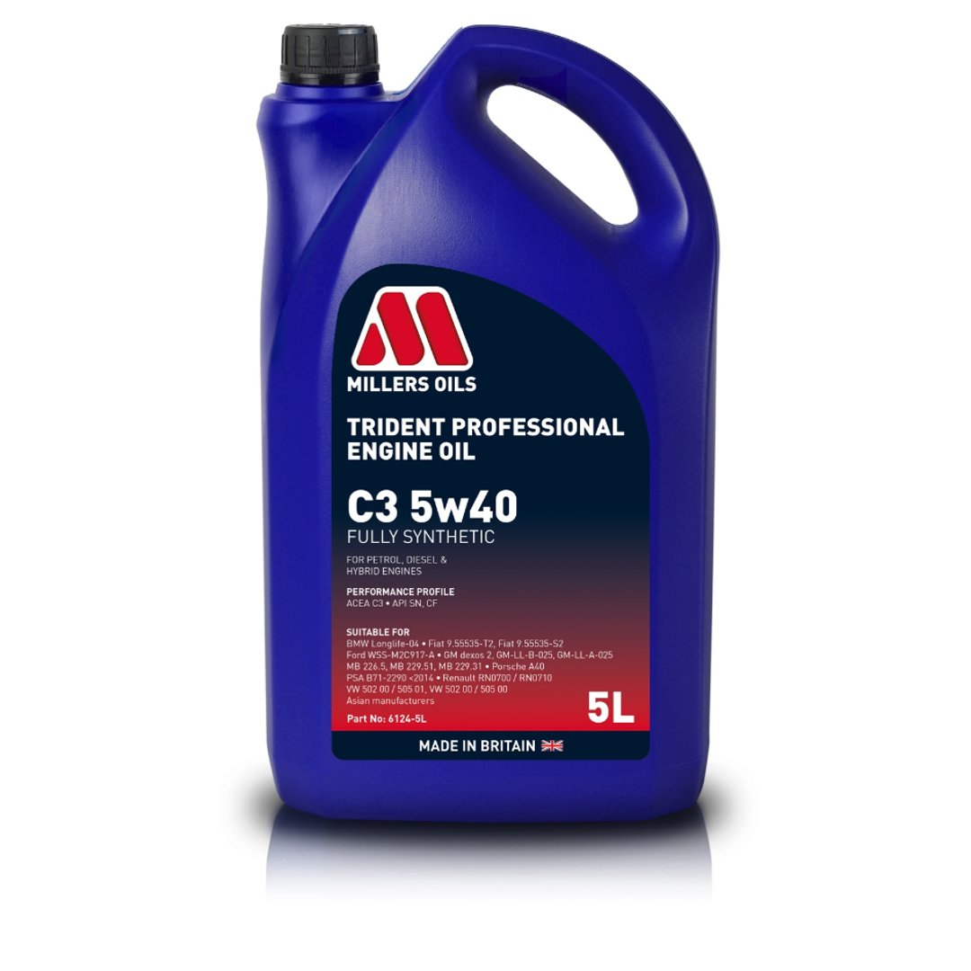 Millers Oils Trident Professional 5W40 5L