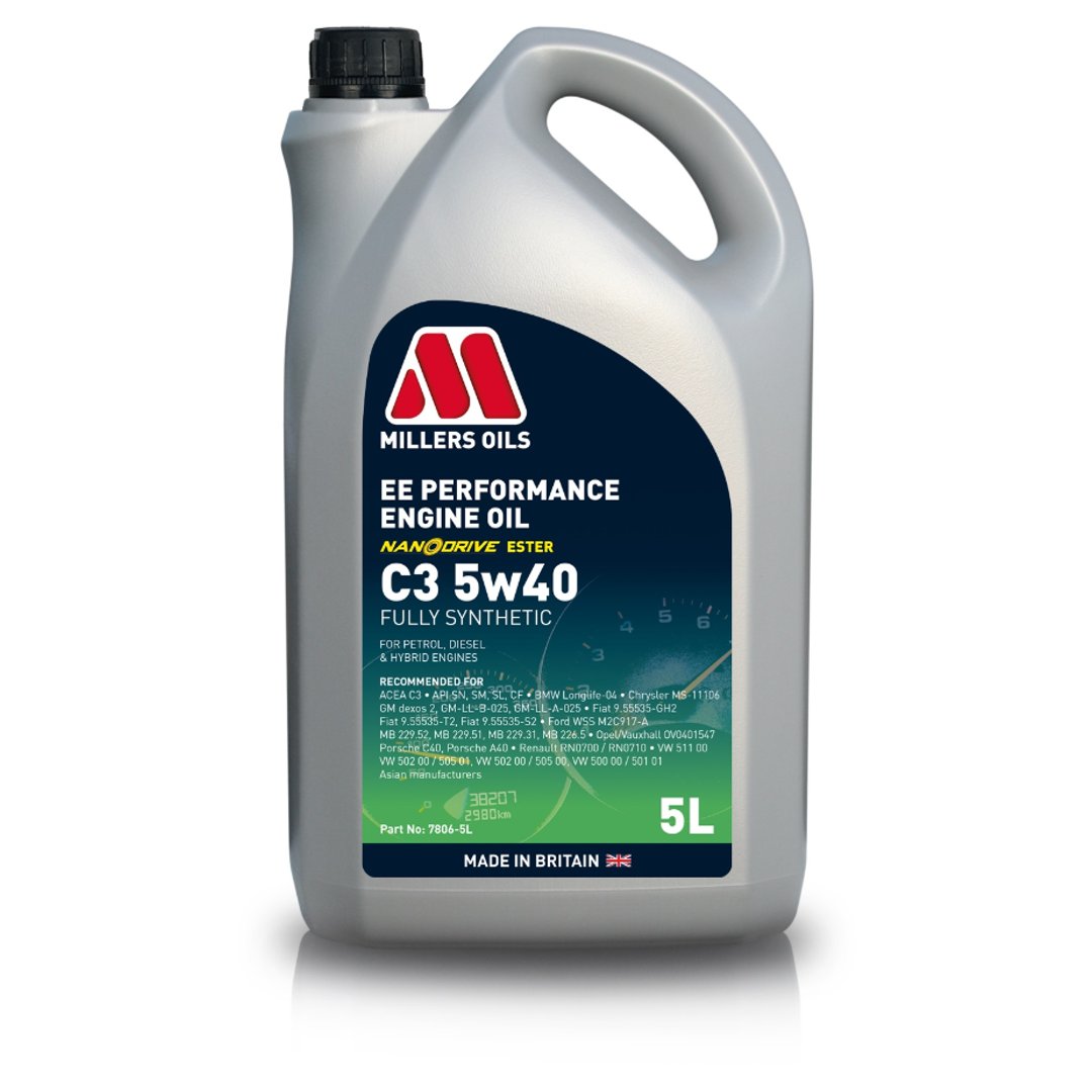 MILLERS OILS EE PERFORMANCE C3 5W40 5L