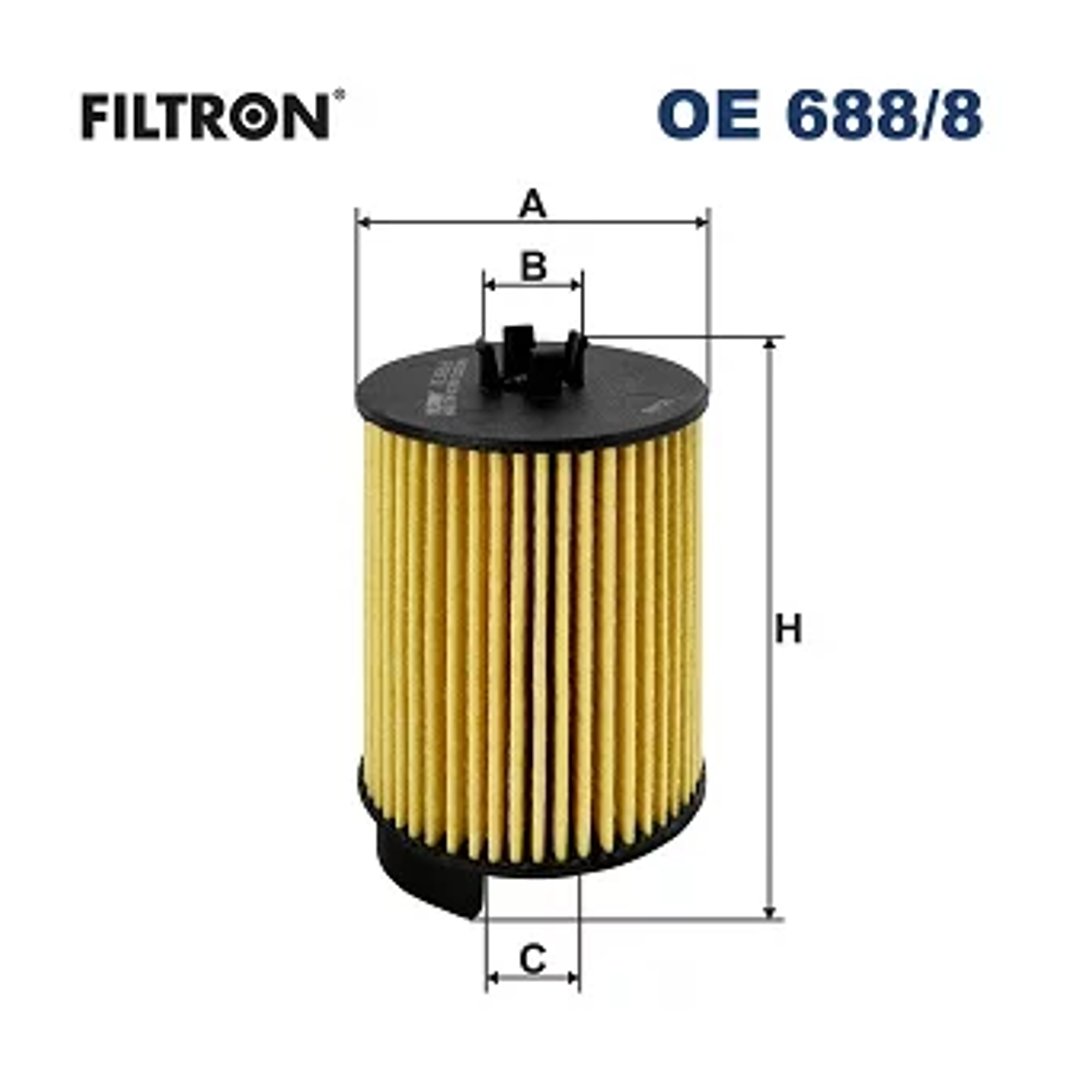 Filtr oleju Filtron OE 688/8