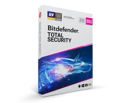 Bitdefender Total Security 5st. 36m. ESD - wyślemy Ci klucz, gdy dostaniemy płatność