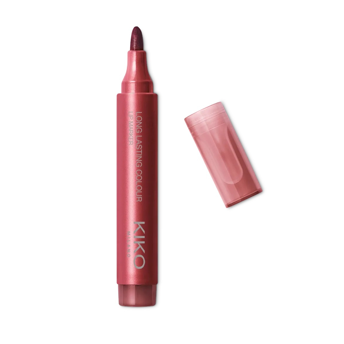 KIKO Milano Long Lasting Colour Lip Marker pisak do ust z formułą no-transfer 104 Deep Pink 2.5g
