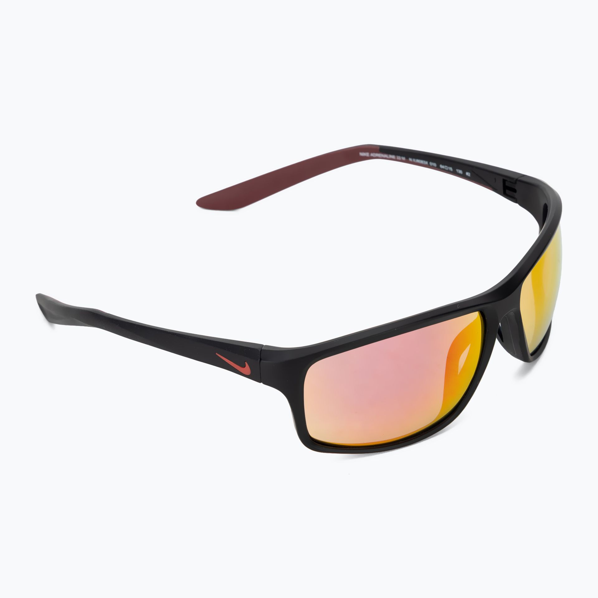Okulary przeciwsłoneczne Nike Adrenaline 22 M matte black/red mirror WYSYŁKA W 24H 30 DNI NA ZWROT