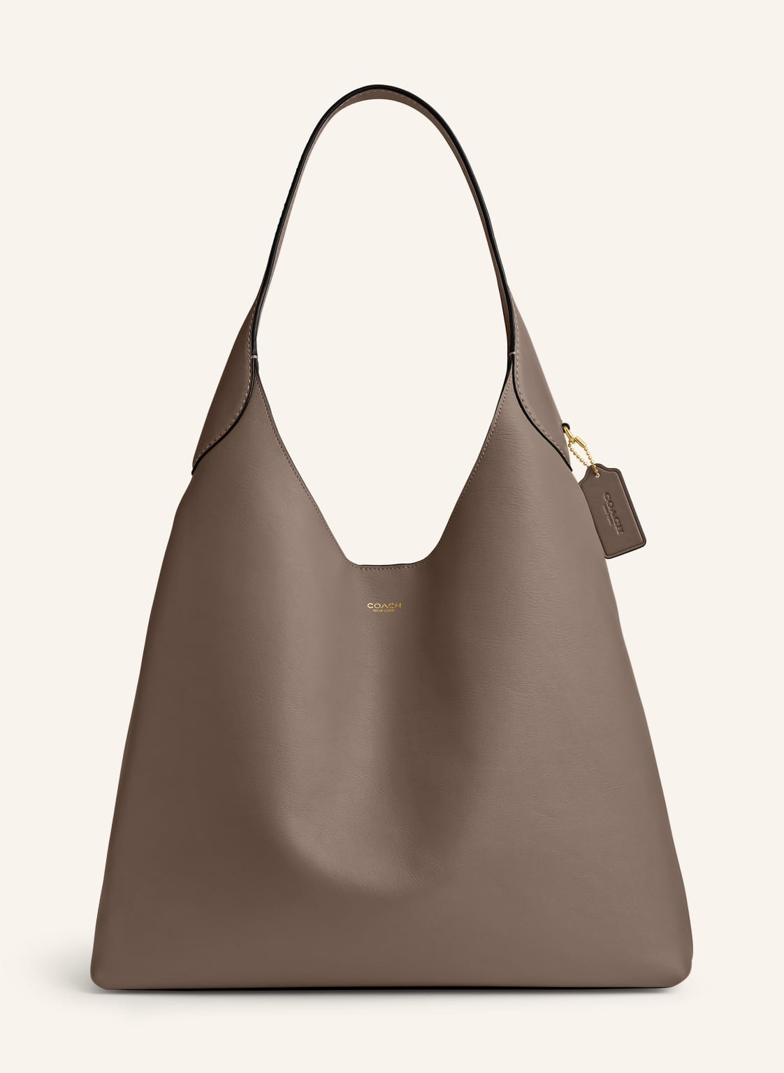 Coach Torba Z Paskiem Brooklyn Large beige