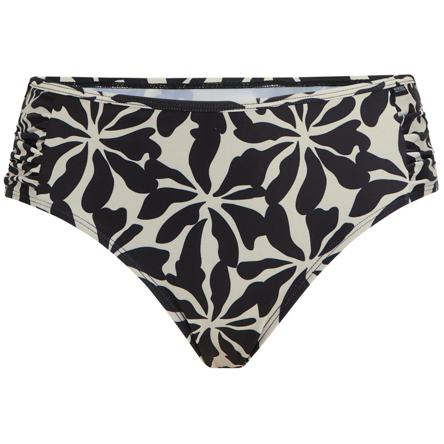 Dolna część stroju kąpielowego Regatta Aceana Bikini Brief Rozmiar: XXXL / Kolor: czarny/beżowy