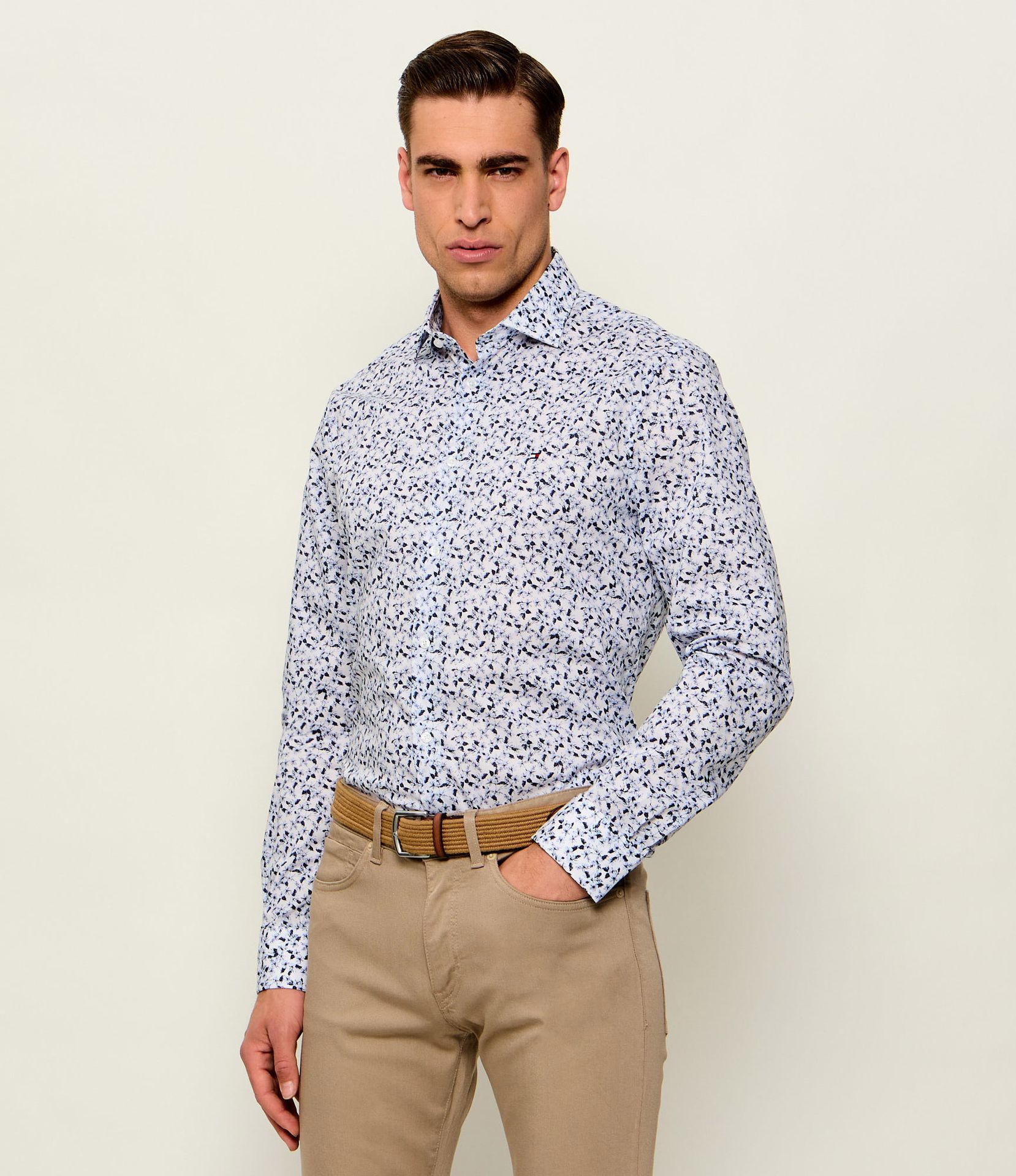 Tommy Hilfiger Koszula Slim Fit stretch