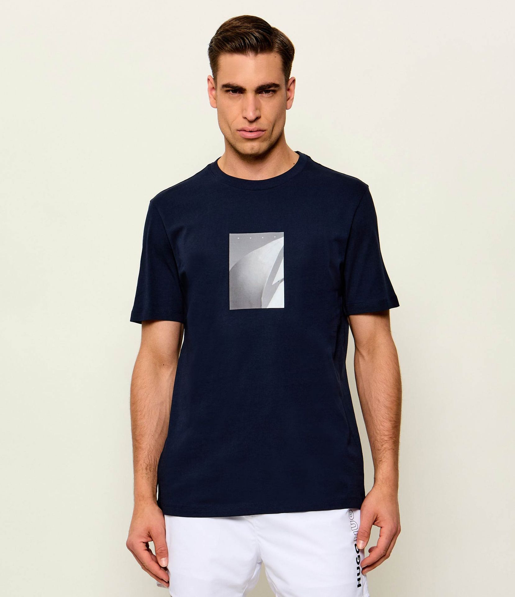 HUGO T-shirt Durose Regular Fit