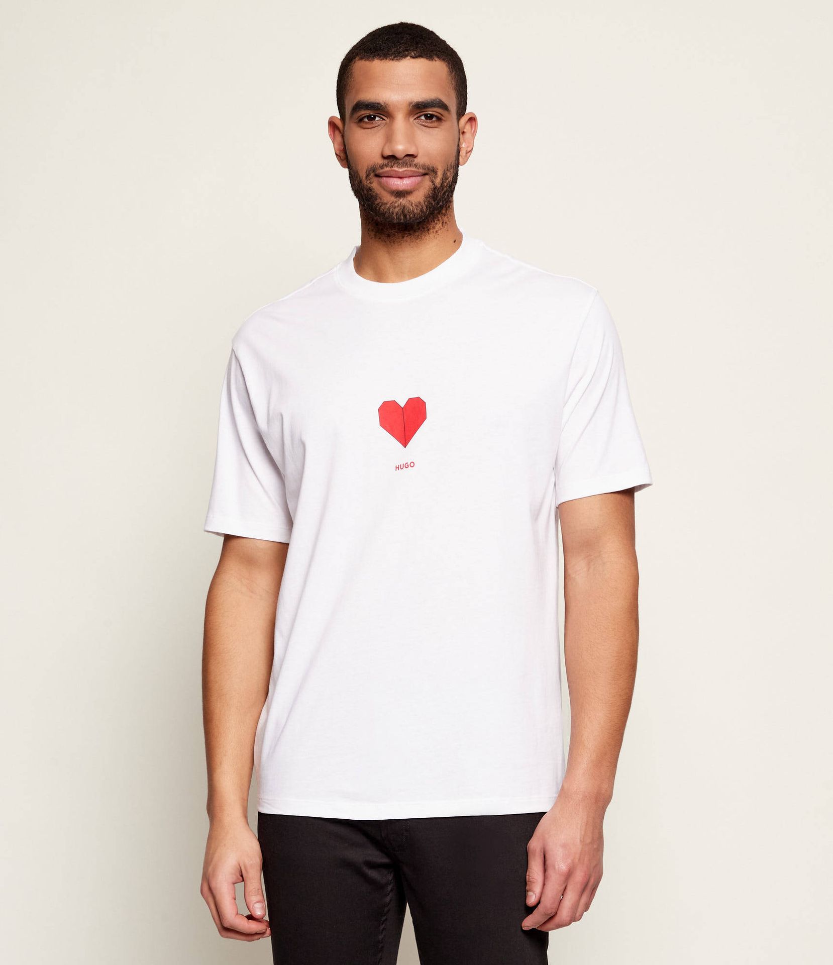 HUGO T-shirt Dalentin Regular Fit