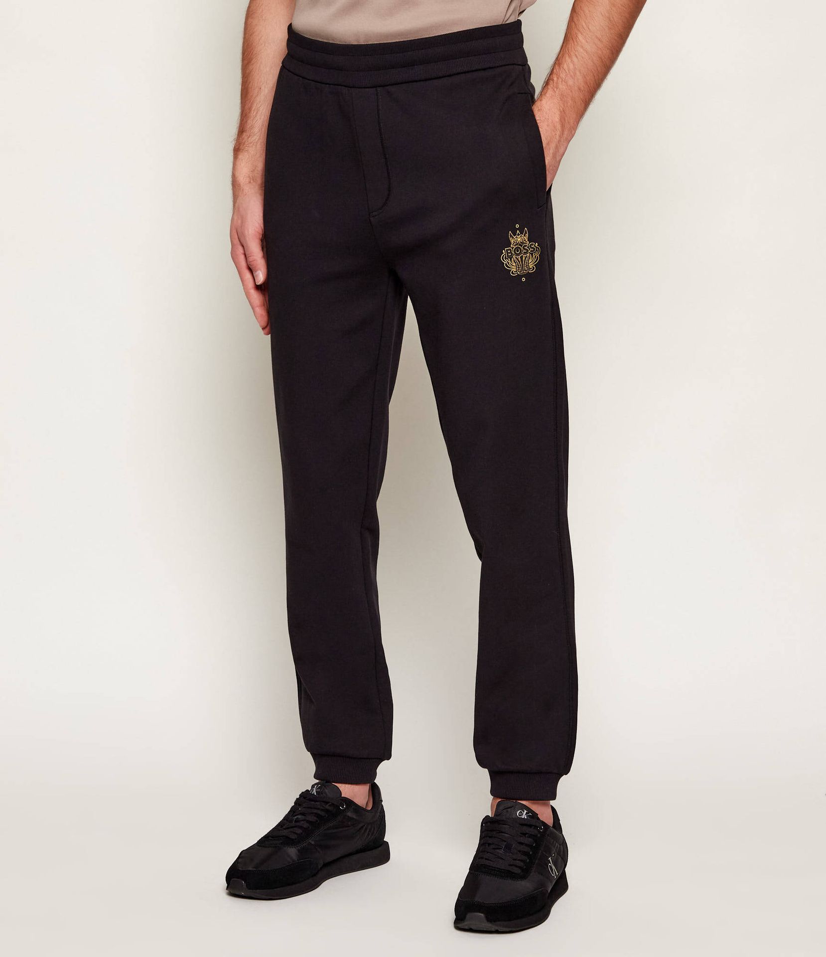 BOSS BLACK Spodnie dresowe Wei Boss x Chinese New Year Relaxed fit
