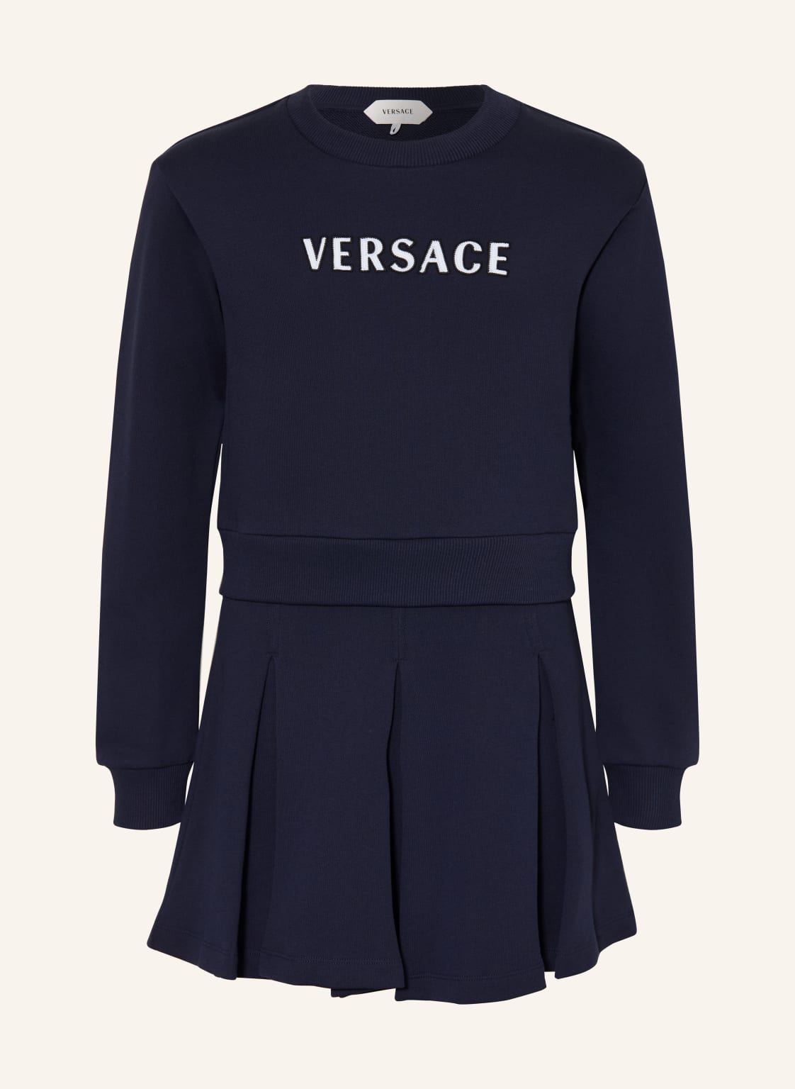 Versace Sukienka Dresowa blau