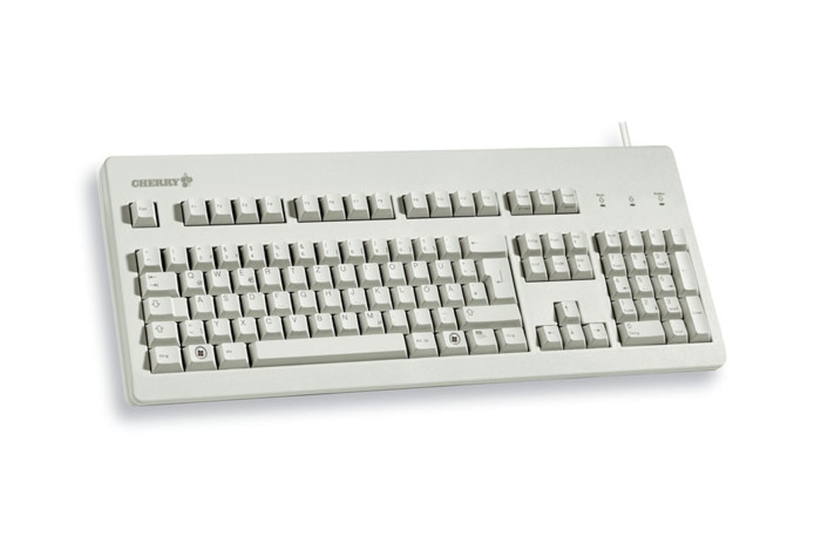 CHERRY G80-3000 klawiatura Uniwersalne USB QWERTY US English Szary G80-3000LXCEU-0