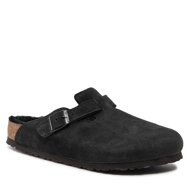 Klapki Birkenstock Boston Vl/Sheraling 0259881 Czarny