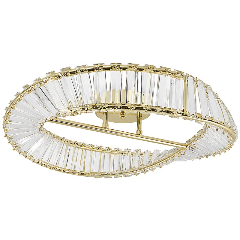 Lampa Sufitowa Toolight LED Toolight Swe095-C 50Cm Plafon Złota