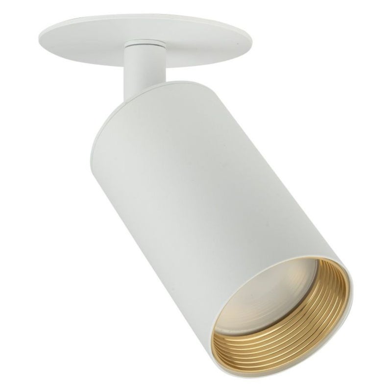 Lampa sufitowa spot TK Lighting AMIS podtynkowa biała 1xGU10 14x15x15 cm 1 szt.