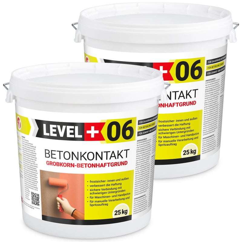Grunt szczepny pod tynki LEVEL+ BETONKONTAKT L+06 50 kg