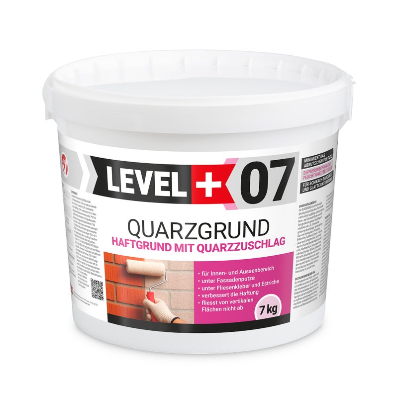Grunt szczepny kwarcowy LEVEL+ QUARZGRUND L+07 7 kg