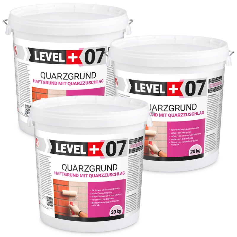 Grunt szczepny kwarcowy LEVEL+ QUARZGRUND L+07 60 kg