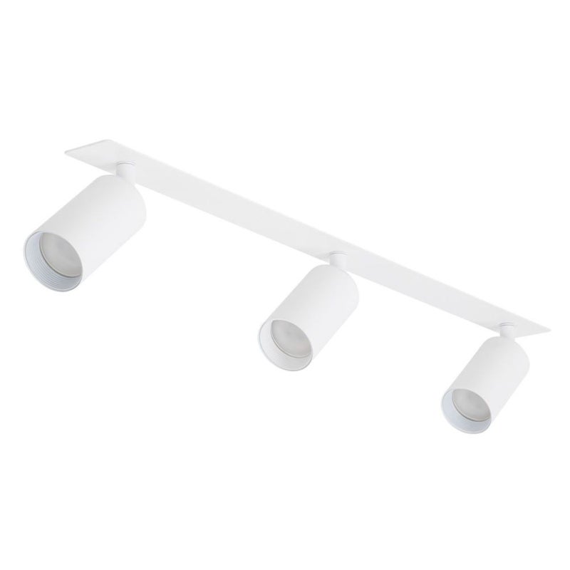 Lampa sufitowa spot podtynkowa TK Lighting AMIS biała 3xGU10 82x22x14 cm 1 szt.
