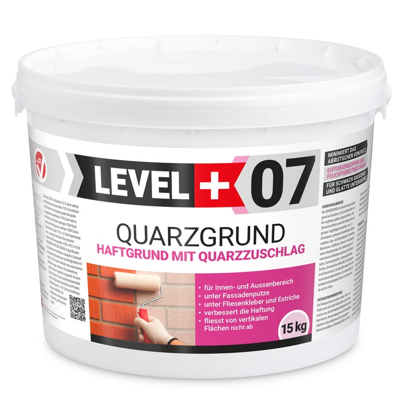 Grunt szczepny kwarcowy LEVEL+ QUARZGRUND L+07 15 kg
