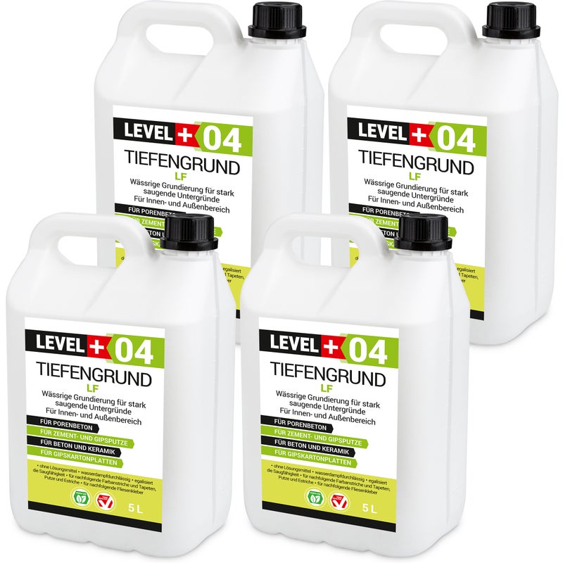 Środek gruntujący uniwersalny LEVEL+ TIEFENGRUND LF L+04 20 L