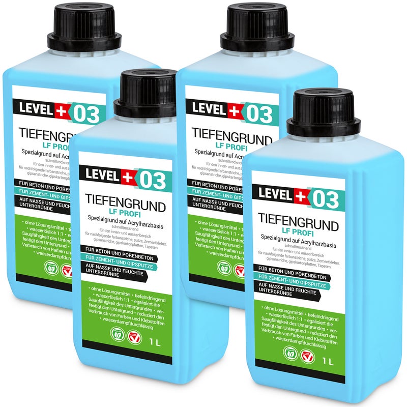 Grunt głębokopenetrujący Level+ TIEFENGRUND PROFI L+03 4L