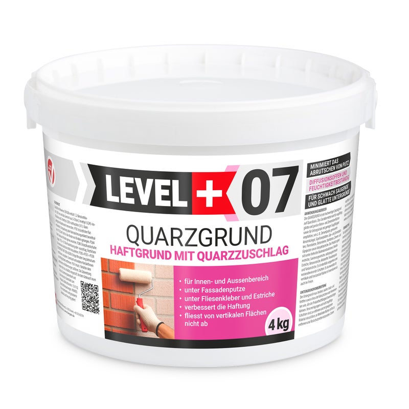 Grunt szczepny kwarcowy LEVEL+ QUARZGRUND L+07 4 kg