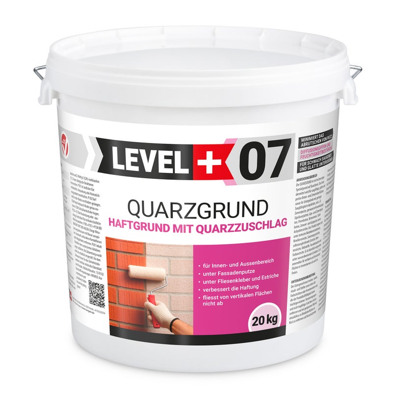 Grunt szczepny kwarcowy LEVEL+ QUARZGRUND L+07 20 kg