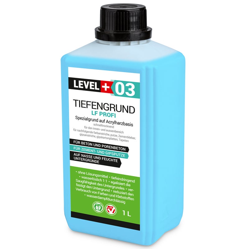 Grunt głębokopenetrujący Level+ TIEFENGRUND PROFI L+03 1L