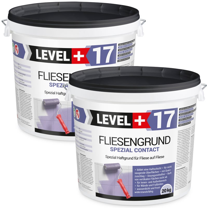 Grunt na płytki ceramiczne LEVEL+ FLIESENGRUND SPEZIAL CONTACT L+17 40 kg