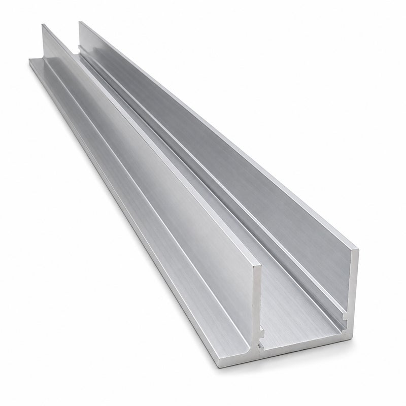 F-Profil aluminiowy zamykający 1000mm do poliwęglanu 16mm