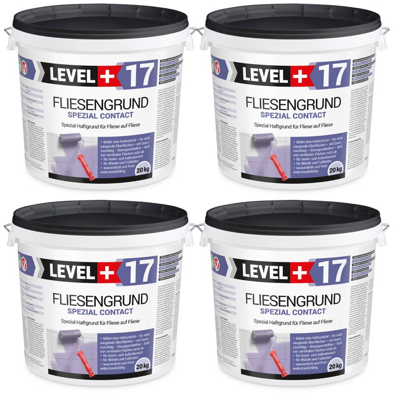 Grunt na płytki ceramiczne LEVEL+ FLIESENGRUND SPEZIAL CONTACT L+17 80 kg