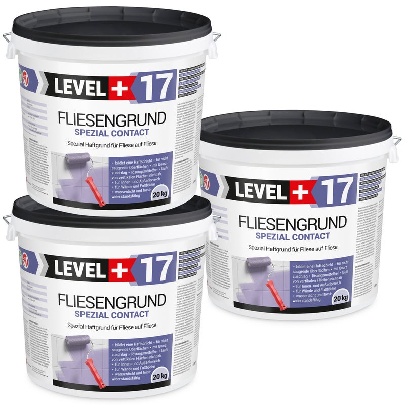 Grunt na płytki ceramiczne LEVEL+ FLIESENGRUND SPEZIAL CONTACT L+17 60 kg