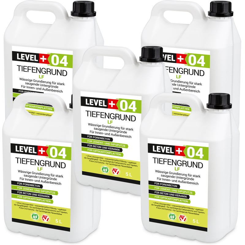 Środek gruntujący uniwersalny LEVEL+ TIEFENGRUND LF L+04 25 L