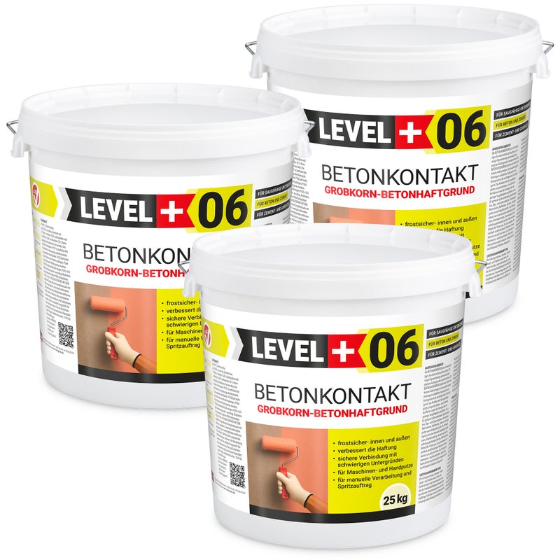 LEVEL+ Grunt szczepny pod tynki BETONKONTAKT L+06 75 kg