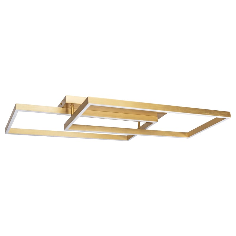 Lampa Sufitowa Toolight LED Toolight Swe060-C Plafon Złota Szczotkowana
