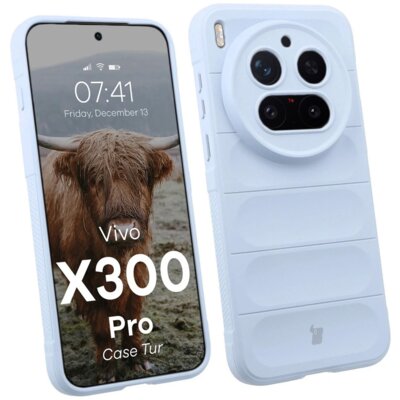 Etui BIZON Tur do Vivo X300 Pro Jasnoniebieski