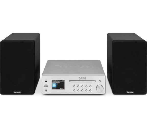 TechniSat DIGITRADIO 760 CD IR Radio FM DAB+ Internetowe Bluetooth Srebrny