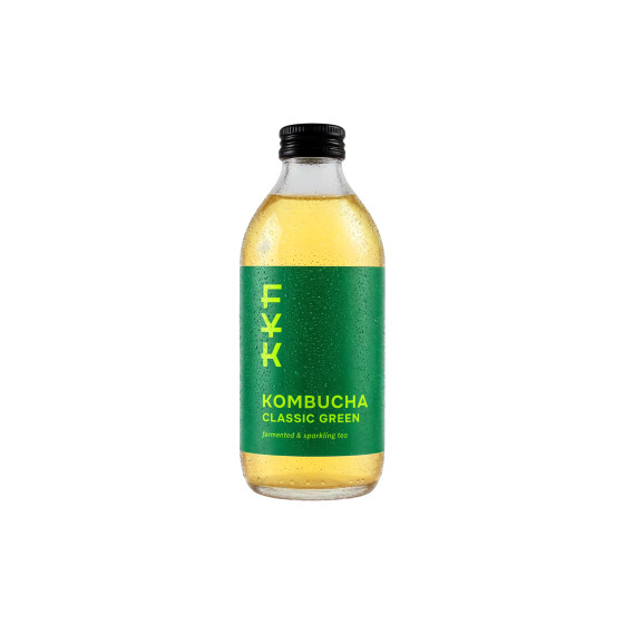 Kombucha Classic Green Bio fermentowana herbata Probiotyk napój 330ml Fyk