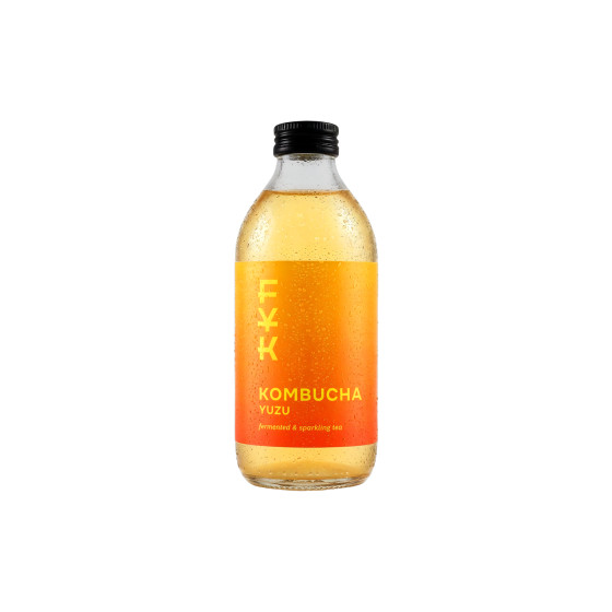 Kombucha Yuzu Bio fermentowana herbata Probiotyk napój 330ml Fyk