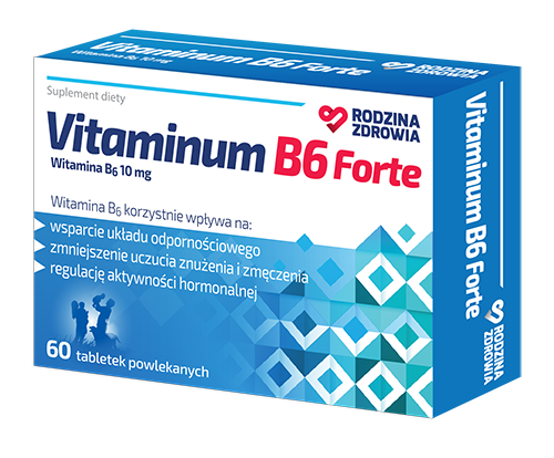 Rodzina Zdrowia, Vitaminum B6, tabletki, 60 szt